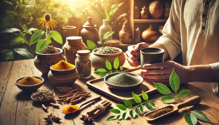 Erbe ayurvediche immunitario