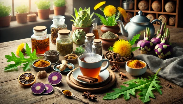 Tisane detox fegato